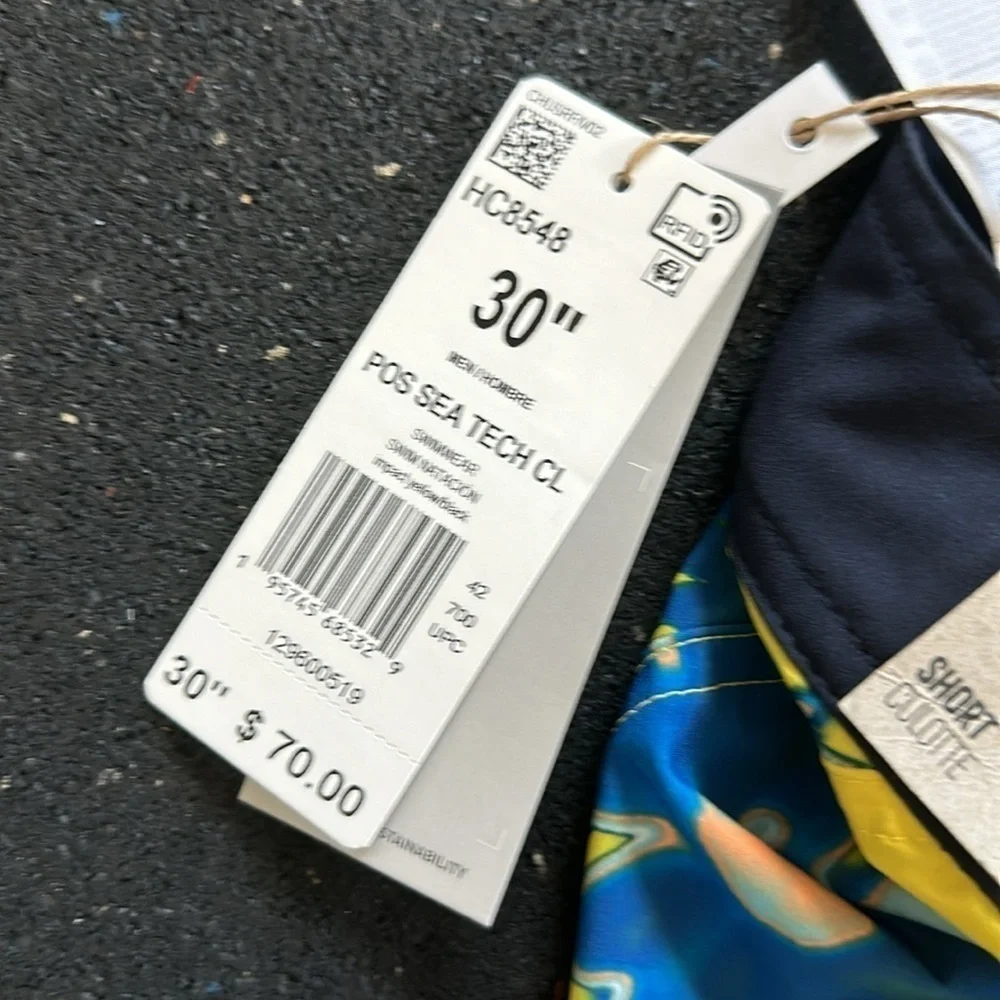 Adidas Sea Tech board shorts NWT - Picture 5 of 5